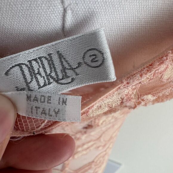 La Perla Bodysuit XS Lace Vintage Bustier Coquette Romantic Boudoir Italy Pin Up - Picture 9 of 16